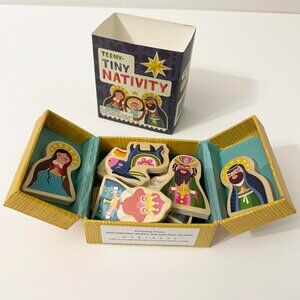 Teeny Tiny Nativity by Running Press Miniature Nativity
